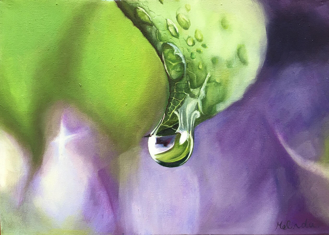 Water Drop - 12" x 9.5"