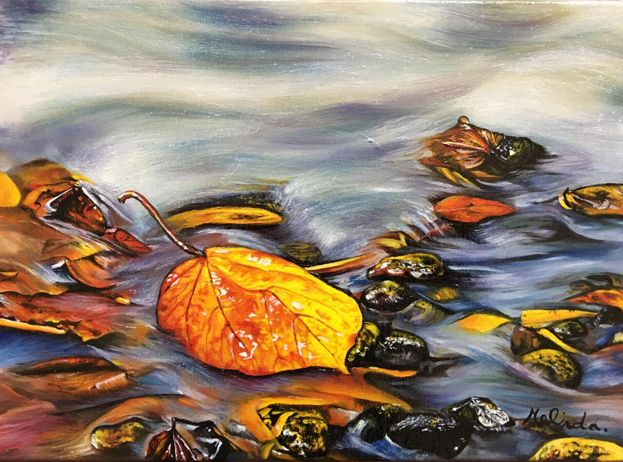 Riverbed - 12" x 9.5"