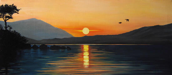 Tranquility - 45" x 20"