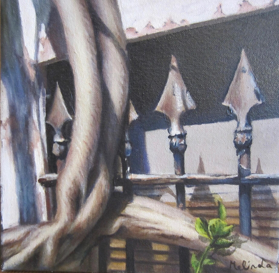 8th Street - 10" x 10"