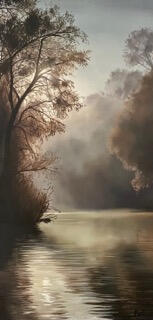 Morning Fog - 12" x 24”